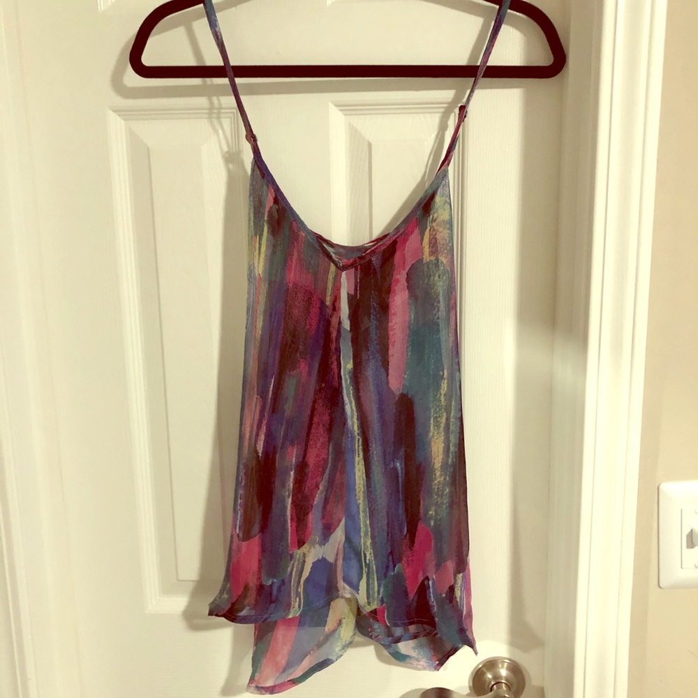 Fab’rik sheer watercolor tank